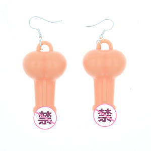 Pendientes <span class=keywords><strong>con</strong></span> forma <span class=keywords><strong>de</strong></span> pene divertidos que brillan en la oscuridad rosa para Niñas para decoración <span class=keywords><strong>de</strong></span> despedida <span class=keywords><strong>de</strong></span> soltera MOQ 100PCs - Product Image 4