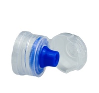 Capuchon sport PCO 1881 de 28 mm avec bouchon à clapet et sécurité inviolable pour bouteille d'eau