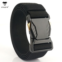 Ceinture en nylon robuste pour le travail et la randonnée, ceinture tactique pour homme, boucle en alliage à dégagement rapide, ceinture résistante