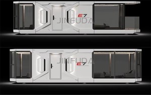 Casa Capsula Spaziosa con Area Living Aperta e Camera da Letto Privata, Perfetta per Coppie e Piccoli Gruppi - Product Image 2