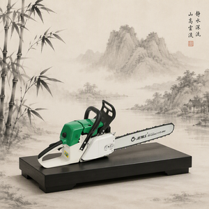 Motosierra de Gasolina China de Alta Calidad 381 Ojenas con Barra de 25 Pulgadas y Sierra de 3.9kw para Cortar Madera - Product Image 1