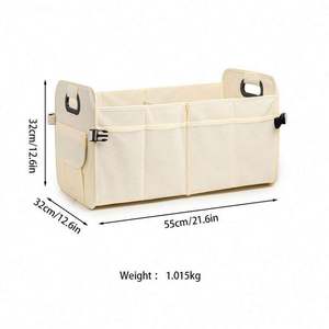 Wholesale Custom Good Price Multifunctional Non-woven Cloth <b>Trunk</b> Car Seat Back <b>Storage</b> <b>Box</b> for Rear Compartment Travel Use - Product Image 2