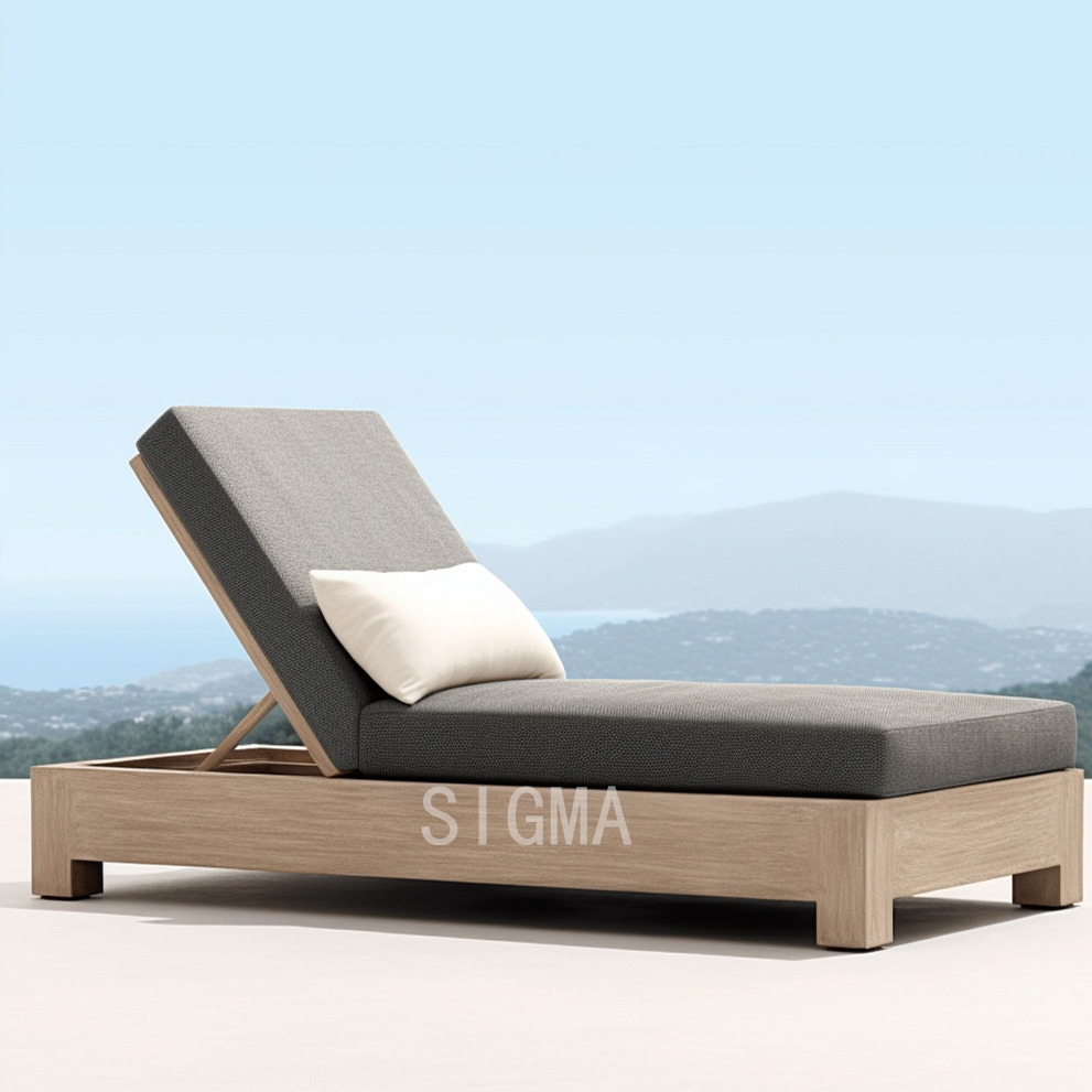 Popular Chaise Lounge Jinhua Sigma Industrial Trading Co Ltd Simple Outdoor Furniture