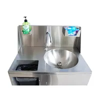 Portable Sink New Products Free Stand Portable Stainless Steel Hand Wash Sink Portable Hand Sink Portable Hand Wash