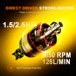 Bền Xây Dựng Máy Nén Khí 8 Thanh 50 Lít Di Động Di Động Trực Tiếp Điều Khiển Máy Nén Khí Máy Cho Xe - Product Image 4