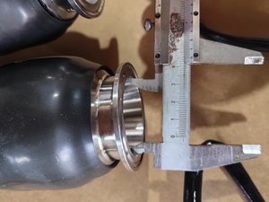 Fornitore Cinese di Morsetti Sanitari in PTFE di Alta Qualità Riscaldati Elettricamente per Cioccolato con Termostato 110V - Product Image 2