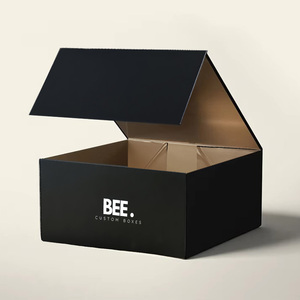 <span class=keywords><strong>Mi</strong></span>ễn phí Mẫu Biểu tượng tùy chỉnh sang trọng các tông đóng mở gấp cứng nhắc giấy bao bì đóng cửa từ Hộp quà tặng - Product Image 1