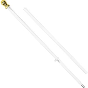 Mât de drapeau en aluminium personnalisé avec drapeau américain Oxford, pour drapeau de 3*5 pieds, mât de drapeau mural - Product Image 5