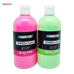 Pintura líquida <span class=keywords><strong>con</strong></span> 3 pinceles para niños, juego de pintura lavable <span class=keywords><strong>con</strong></span> 18 colores - Product Image 4