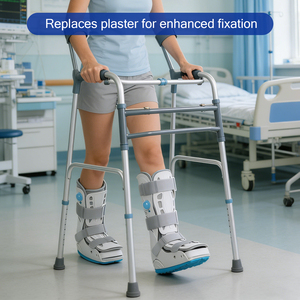 Bota <span class=keywords><strong>Neumática</strong></span> para Caminar, Bota para Fracturas y Botas Ortopédicas para Tobillo, Soporte de Tobillo y Pie, Rehabilitación, Inmovilizador - Product Image 5