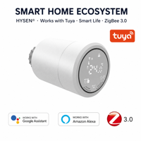 Termostato Inteligente con Pantalla Táctil HY367 para el Hogar, Termostato Digital Zigbee para Radiador, Control de Temperatura, Calefacción del Hogar