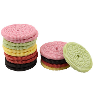 Matcha Red Velvet Chocolate Cocoa Pink Round Cookie Cake Baking Decoration Reusable Home Birthday - Product Image 5