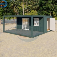 WinFair pas cher grand-mère plat Portable préfabriqué maison moderne petite maison modulaire 20Ft conteneur Villa pliant-conteneur-maison