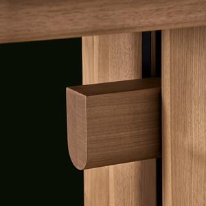 <span class=keywords><strong>Console</strong></span> <span class=keywords><strong>d</strong></span>'<span class=keywords><strong>entrée</strong></span> en bois massif de style minimaliste italien, meuble moderne pour salon, <span class=keywords><strong>console</strong></span> de couloir noire pour villa - Product Image 4