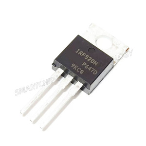 มอสเฟท IRF520N IRF520NPBF เป็นแบบดั้งเดิมของใหม่สำหรับไฟ N-Channel 100V/9.7A - Product Image 2