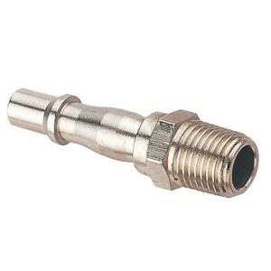 Dingyi British Style Tee Quick Coupler 14PT Zinc Plated Iron For Pneumatic Air Compressor Hose Connection - Product Image 3