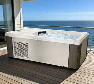 อ่างน้ำแข็งสำหรับนักกีฬา Vanace Pro พร้อมระบบแช่น้ำเย็นและไฟ LED แบบออลอินวัน ทำจากอะคริลิก - Product Image 1