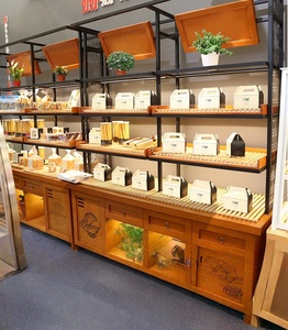 <span class=keywords><strong>Vitrina</strong></span> <span class=keywords><strong>Horizontal</strong></span> Comercial para Pastelería con Iluminación LED, Ecológica, Resistente, con Estantes en Escalera y Mostrador de Vidrio Curvo - Product Image 3