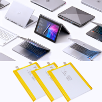 Baterai Lithium Polymer Kapasitas Tinggi 3.8V 3600mah 525778 untuk Laptop MacBook HP Dell Lenovo