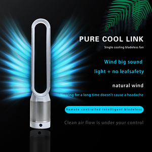 Không khí nhân không cánh tháp <span class=keywords><strong>Fan</strong></span> thoải mái khu vực không cánh tháp <span class=keywords><strong>fan</strong></span> hâm mộ cho phòng ngủ, 3-tốc độ đứng <span class=keywords><strong>fan</strong></span> hâm mộ với điều khiển từ xa - Product Image 3