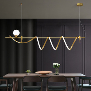 Modern Minimalist Nordic Style Pendant <b>Light</b> Creative AC Warm White Lamp for Living Room <b>Tea</b> Room Bar Counter - Product Image 5