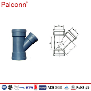 Palconn 50- <span class=keywords><strong>200</strong></span> <span class=keywords><strong>mm</strong></span> PP PVC Tubería insonorizada y accesorios para sistema <span class=keywords><strong>de</strong></span> drenaje - Product Image 4