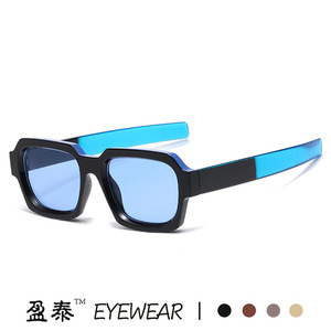 Eyewear <b>Square</b> Frame <b>Sunglasses</b> UV400 PC Unisex Street Style - Product Image 4