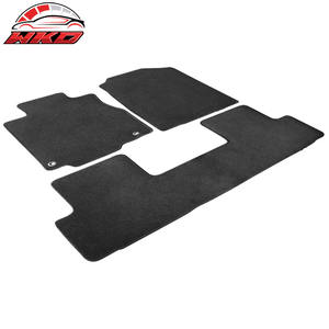 Tapis de sol pour Honda CRV 12-16, velours noir, tapis antidérapants avant et arrière, 3 pièces - Product Image 3