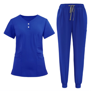 Conjunto de Uniformes Médicos Unisex en Oferta, Transpirables, Resistentes a las Manchas, con Logotipo Personalizado, Antiarrugas, para Hospitales y Cuidado de Mascotas - Product Image 6