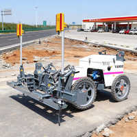 Machine laser de nivellement de béton robuste VANSE WS550 pour le nivellement et le pavage des pistes d'aéroports et des places publiques
