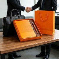 Carnet et stylo en acier inoxydable avec logo personnalisé, articles promotionnels, coffret cadeau, prix d'usine, papeterie, cadeaux d'entreprise