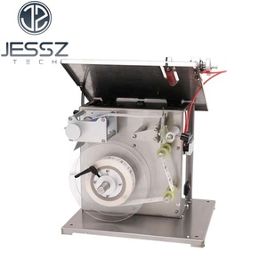 Machine d'étiquetage semi-automatique à angle droit pour table, pour boîte non ouverte, applicateur pour carton, emballage en papier - Product Image 3