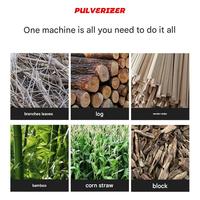 Broyeur de branches robuste pour le traitement des déchets de jardin et agricoles, déchiqueteuse de bois et de branches