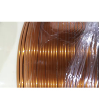 Fil émaillé plat en aluminium YAWEI AIW 5mm*0.2mm AWG, conducteur massif de toutes calibres, pour moteur électrique et aimants