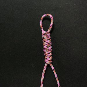 Cordon tressé en nylon personnalisable en gros, tendance, coloré, avec nœuds, pour sacs et clés – Accessoires de mode - Product Image 6