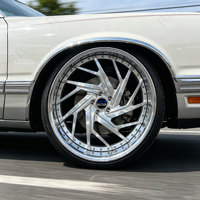 Jantes forgées RCSR Rucci polies à 5 trous avec volant assorti 22 24 26 pouces 6x139.7 5x127 pour Chevy Oldmobile