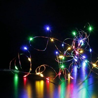 Guirlande de Noël à énergie solaire, 20 m, 200 LED, étanche, fil de cuivre décoratif, directement de l'usine