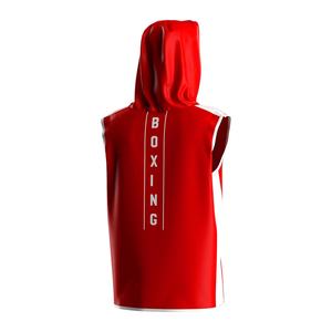 Sudadera con Capucha sin Mangas Personalizada para Hombre, para Caminar en el Ring de Boxeo, Entrenamiento de MMA, Gimnasio, Estilo Urbano, Ropa Deportiva - Product Image 3