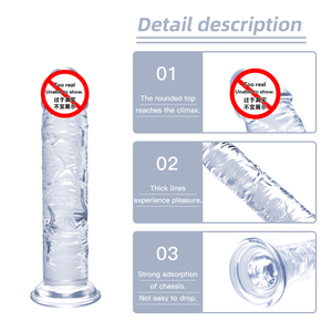 Dildos Realistas Suaves para Mujeres, Juguetes Sexuales, Pene Curvo, Punto G, Succión Potente, Orgasmo, Masturbadores Vaginales para Adultos - Product Image 5