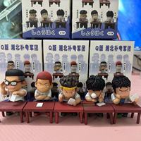 5 Stück/Set Anime-Figuren Japanischer Comic Slam Dunk Modell PVC Anime-Figur Q-Version Sakuragi Hanamichi Rukawa Kaede Anime-Statue