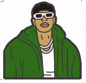 Accesorios de Moda para Zapatos <span class=keywords><strong>FEID</strong></span>, Charms Personalizados con Diseño de Dibujos Animados de Karol G, Color Rosa, Decoraciones para Zapatos FERXXO - Product Image 5