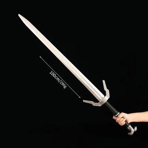 <span class=keywords><strong>Épée</strong></span> à double tête de bête en caoutchouc PU de 100 cm, jouet de cosplay pour <span class=keywords><strong>Witcher</strong></span> <span class=keywords><strong>3</strong></span> Geralt, accessoires de performance - Product Image 4
