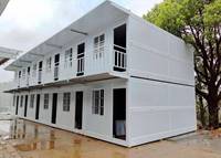 Casas Contenedor Plegables, Estructuras Portátiles Prefabricadas Simples, Construcción Temporal
