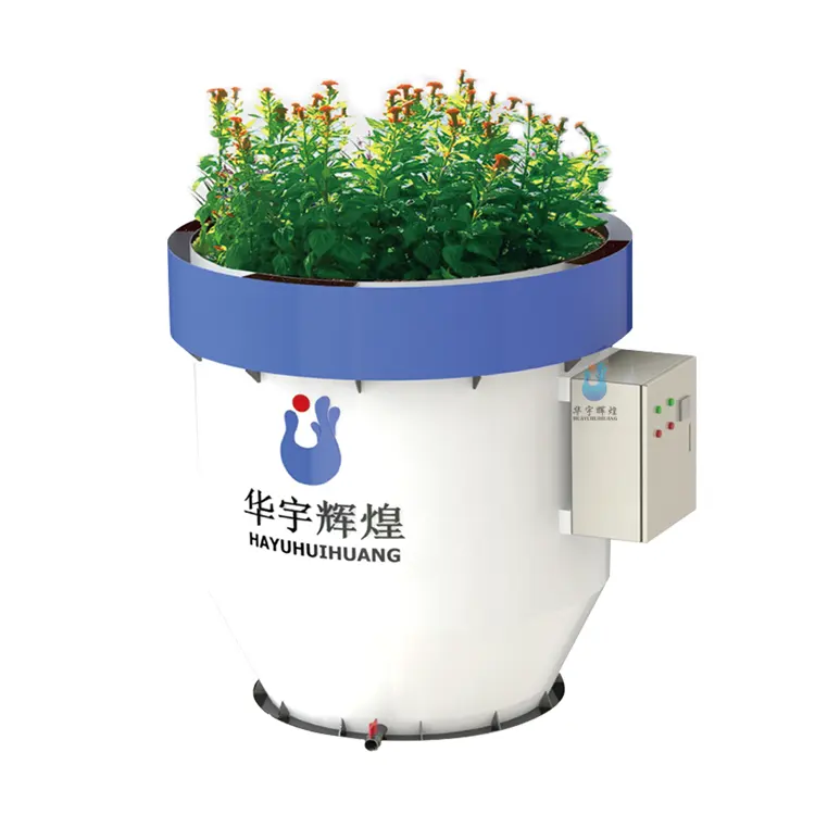Factory Supply Environment Friendly 5m3/d home sewage treatment plant biodigester septic tank