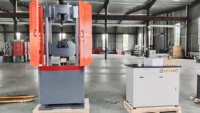 WDW-600E 600KN Machine d'essai universelle à commande numérique de haute précision pour la résistance à la traction, à la compression et à la flexion des matériaux