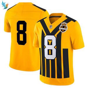 Individuell bedruckte, genähte, leichte, schnell trocknende American-Football-Trikots für Herren (180 g/m²) - Product Image 1