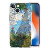 Casing ponsel pelukis kustom Claude Monet impresionisme untuk iPhone 17 16 15 14 13 12 11 Pro Max XS Plus penutup pelindung lensa jernih