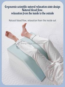 Gel de refrigeración de grado hotelero, almohada de cuña de espuma y algodón con memoria infundida, técnicas de punto, función de elevación de piernas, posicionadores de cama - Product Image 3