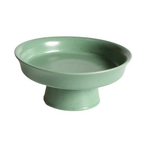 Assiette en céramique sur pied, plat surélevé pour servir des fruits, des collations, des desserts, pour la maison ou les restaurants - Product Image 5