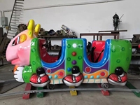 Kereta Mini Trek Serangga/Ulat Wahana Hiburan Anak dan Permainan Anak-Anak yang Populer di Nigeria, Kenya, Afrika Selatan